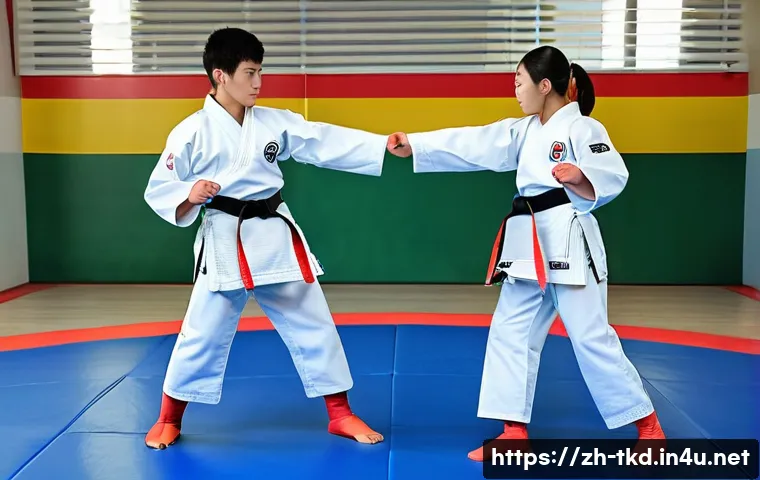 태권도 도장에서의 안전 규정 관련 이미지 1