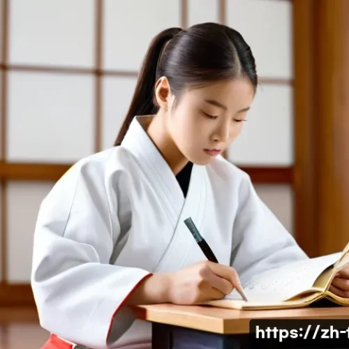 태권도 대회 참가 신청서 작성법 - **Prompt 1: Diligent Preparation**
    A focused young female Taekwondo practitioner, approximately ...
